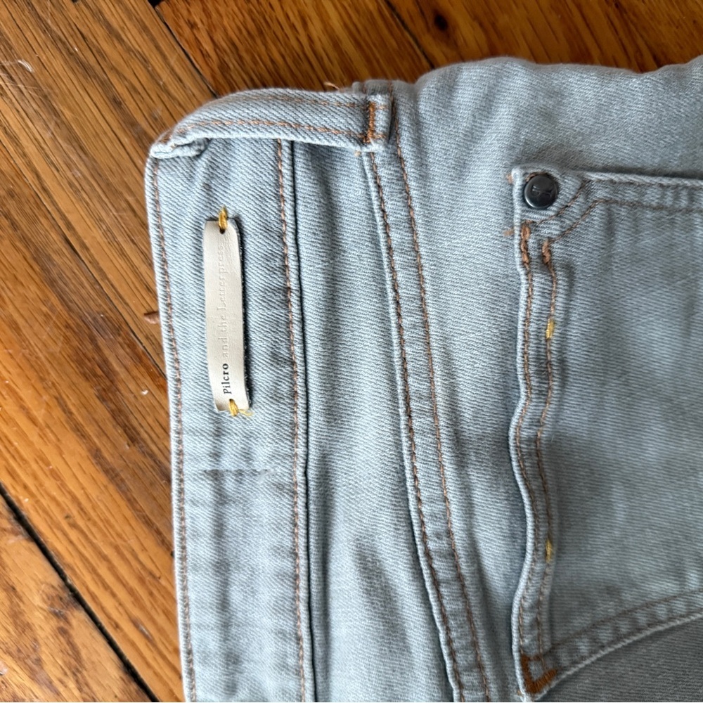 PILCRO Light Gray Women’s Cigarette Jeans Size 25 - Picture 11 of 12
